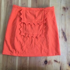 Victoria Beckham for Target Orange Skirt Size S